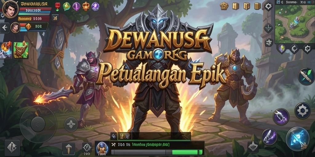 Tampilan memukau dalam petualangan MMORPG DEWANUSA.