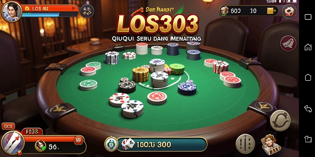 Tangkapan layar gameplay QiuQiu yang mendebarkan di LOS303.