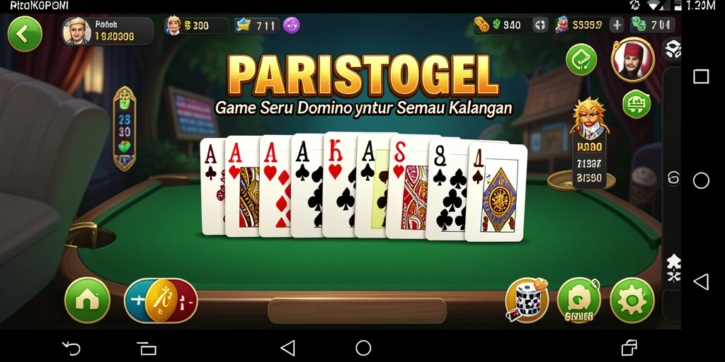 Gameplay seru di PARISTOGEL dengan teman dan lawan.