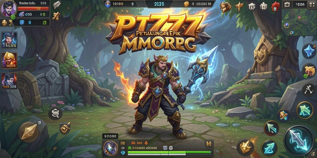 Gameplay PT777 yang menakjubkan menunjukkan pertempuran seru antar pemain.