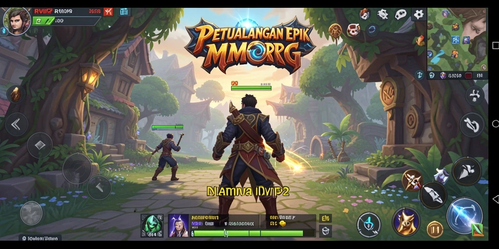 Screenshot menunjukkan aksi seru dalam gameplay RVIP2 yang mendebarkan.