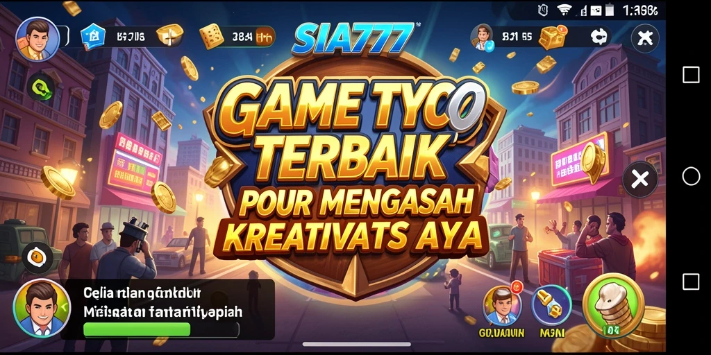 Tampilan game SIA777 yang mendebarkan dan penuh strategi.