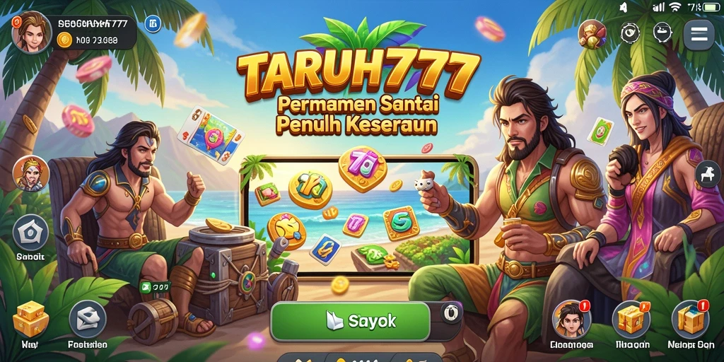 Screenshot menampilkan keseruan gameplay santai TARUH777.